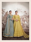 Sajawat Meraki Vol 4 Fancy Designer Latest Wedding Wear Heavy Faux Georgette with worked Stylish Beautifull Gown Collection